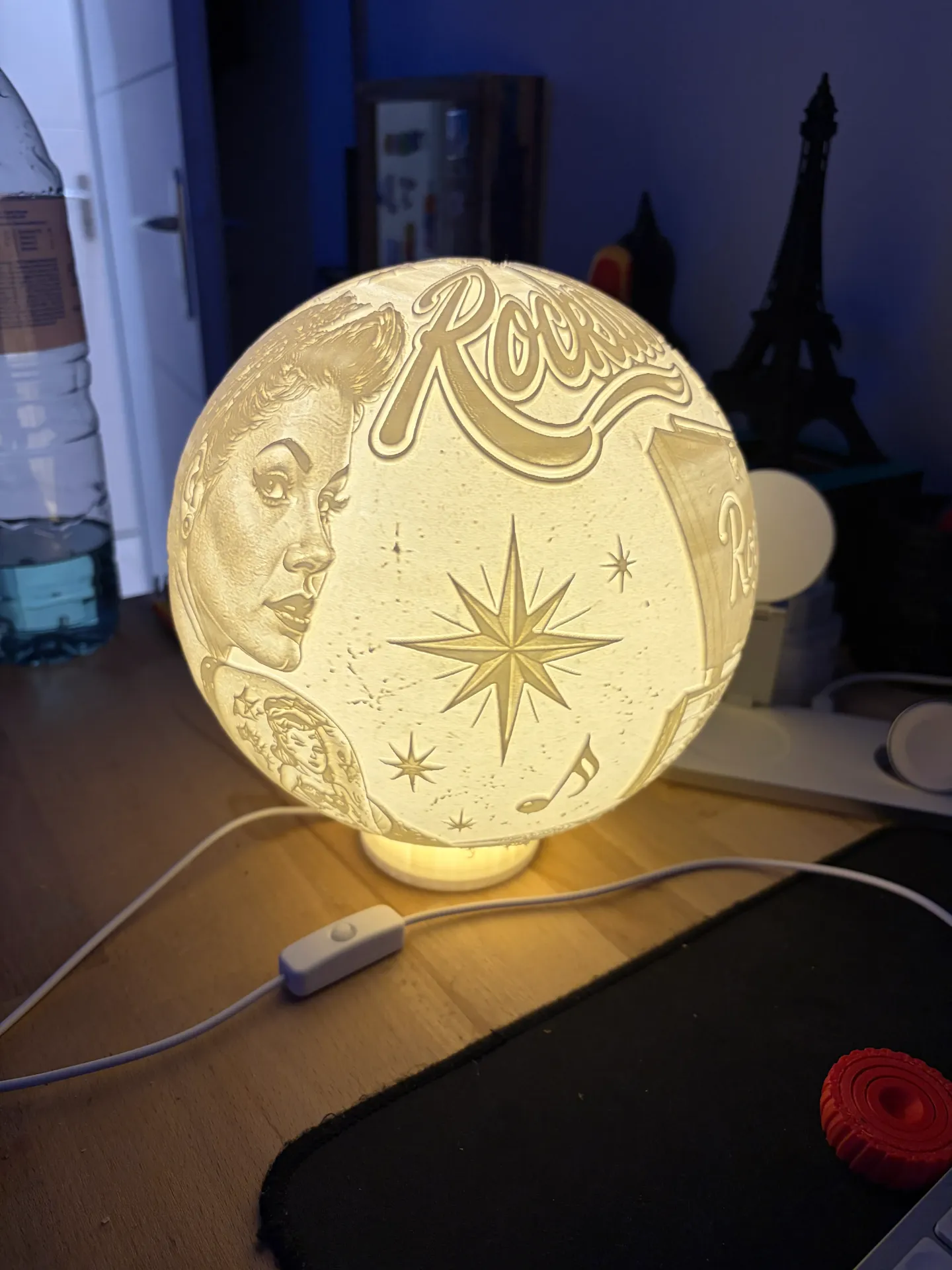 Lampes lithophanie (Personnalisé)